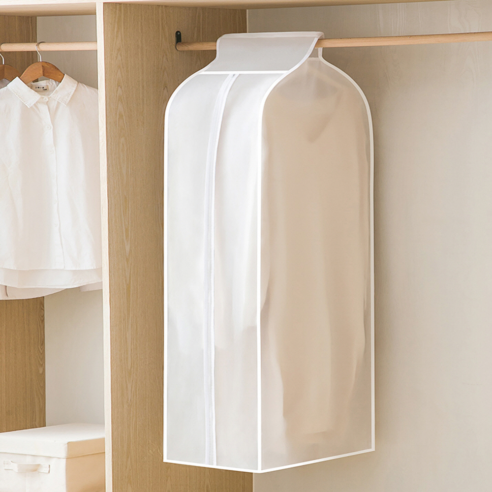 먼지방지 옷보관 커버 의류 행거 가리개 코트 겨울옷 보관 일반 30cm 제품 이미지