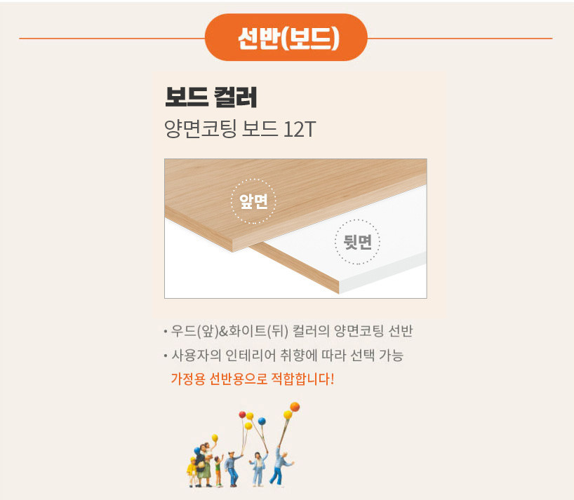선반 철제 수납선반 1단 12T합판 ㄷ자 무볼트 랙 미니 스피드랙 선반장 300300600 - 상세 이미지 3