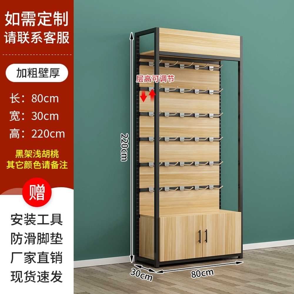 휴대폰 쇼케이스 진열장 철제 매대 캐비닛 디스플레이 80x30x220 캐비닛 후크형 이미지 6