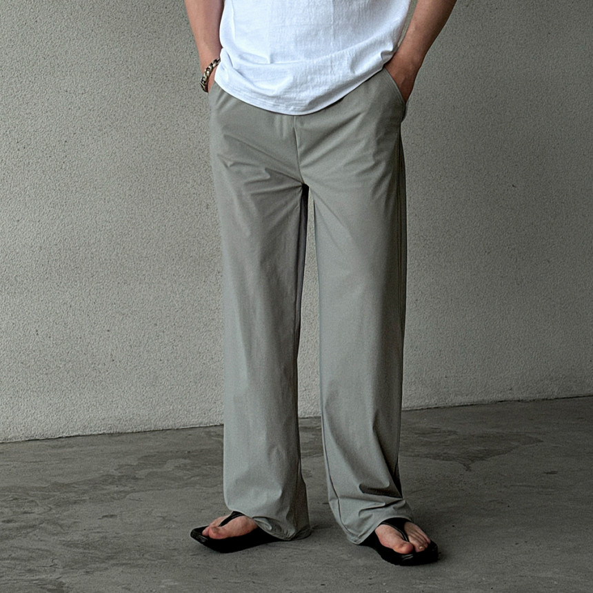 남자냉장고바지 남자여름슬랙스 남자와이드팬츠