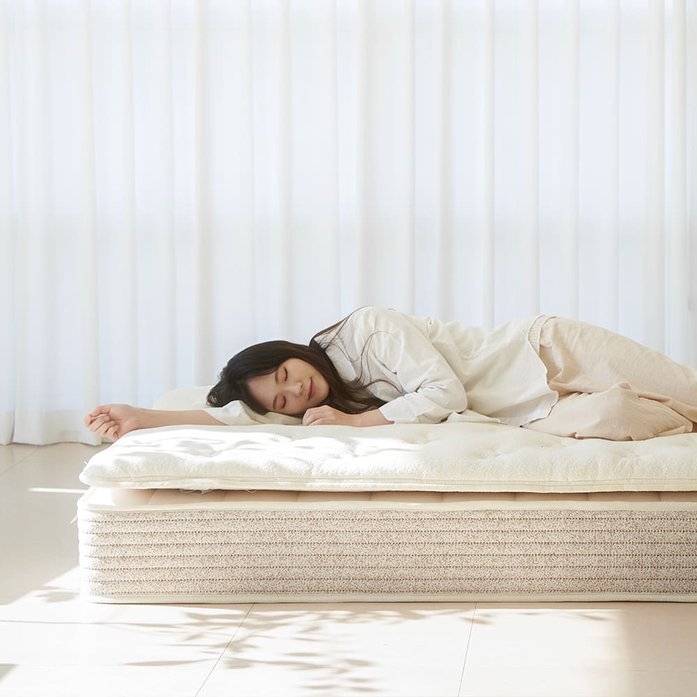 바스포르 구름 1인용 22cm 탄탄한 허리편한 숙면 원룸 자취방 본넬 침대 매트리스 S