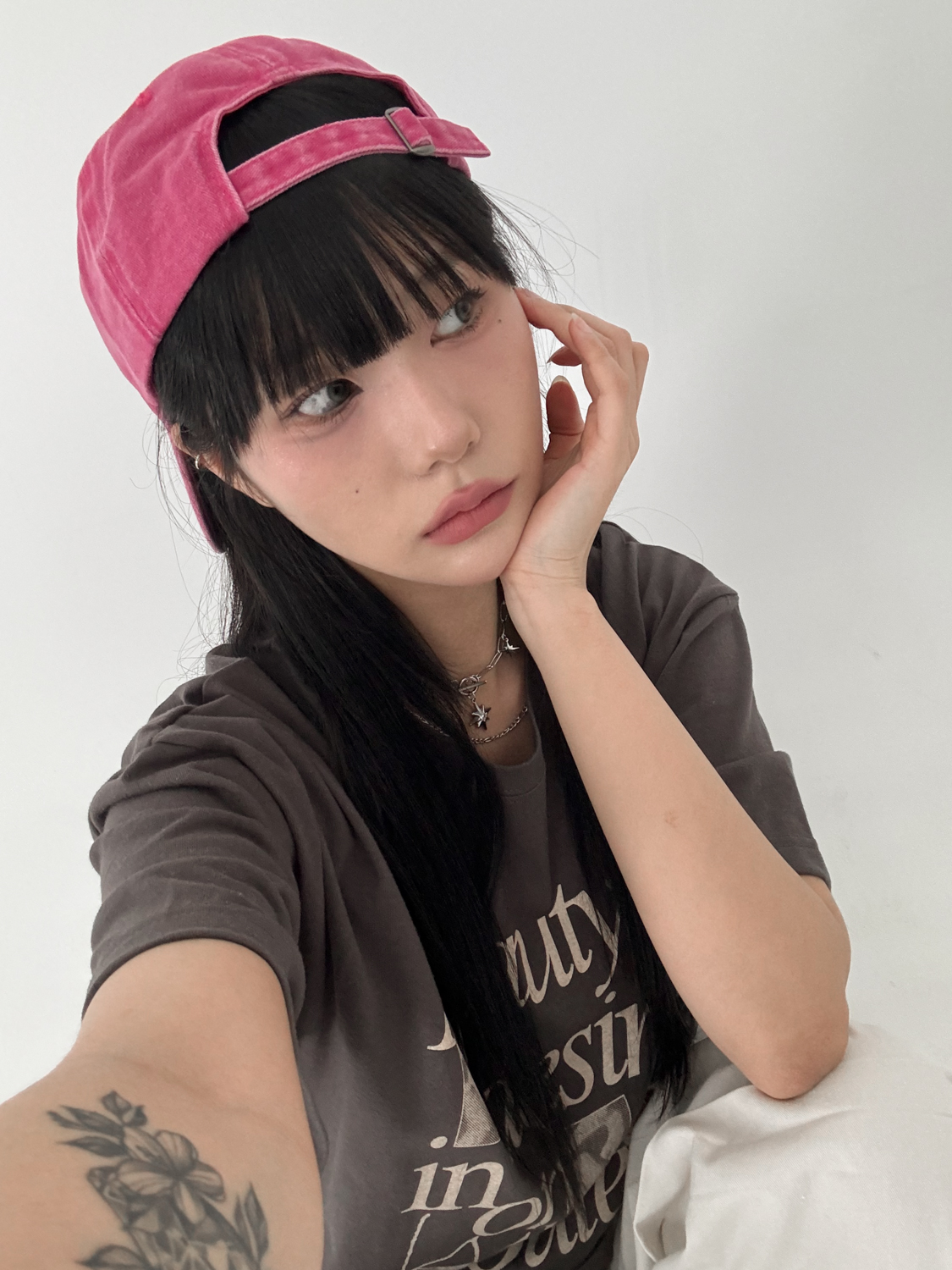[18종/BEST] y2k 레터링 자수 빈티지 페스티벌 볼캡 모자 모음 상세 이미지 153