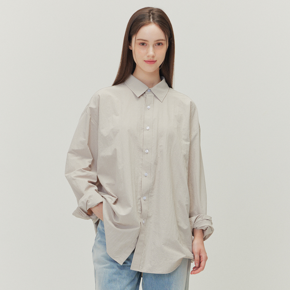 [이지핏 셔츠] 방수 나일론 바스락 남방 빅사이즈 애견 미용 가운 미용사 제품 이미지