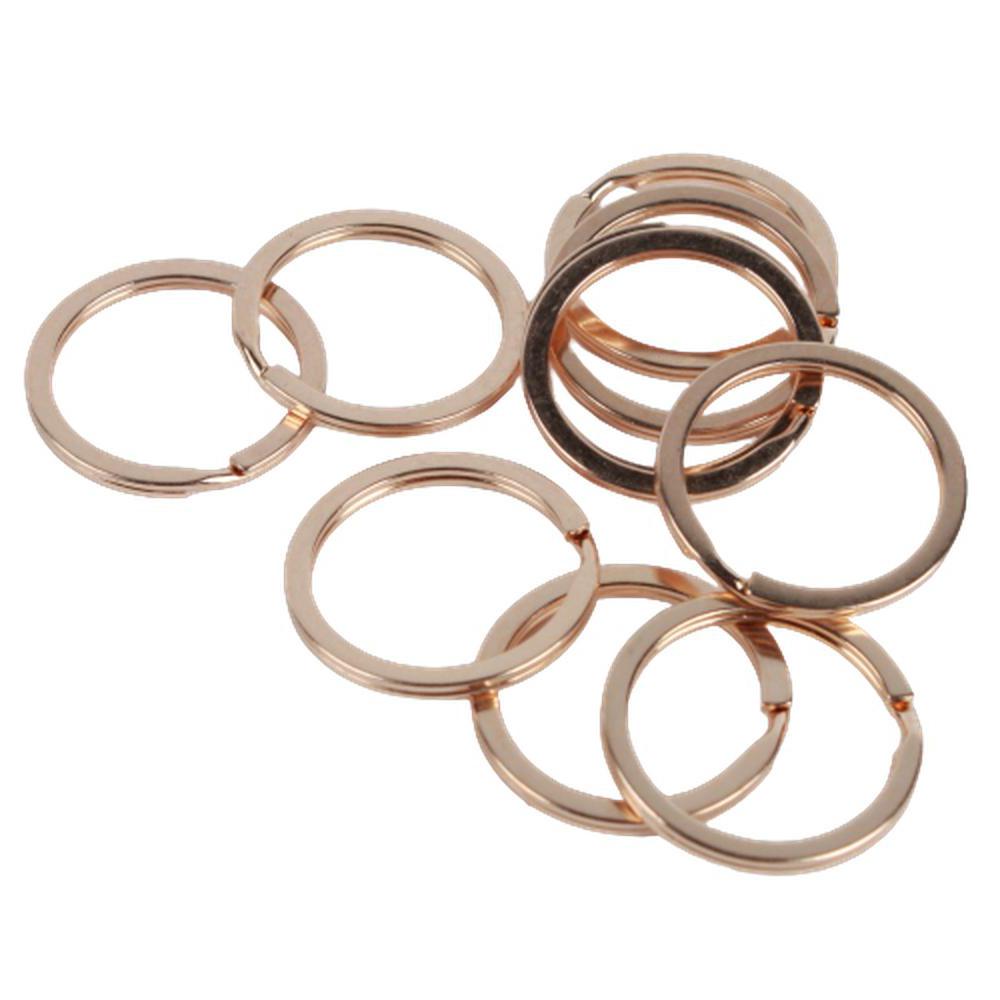 납작 이중오링 연결고리 가방스트랩연결 골드 30mm 10P