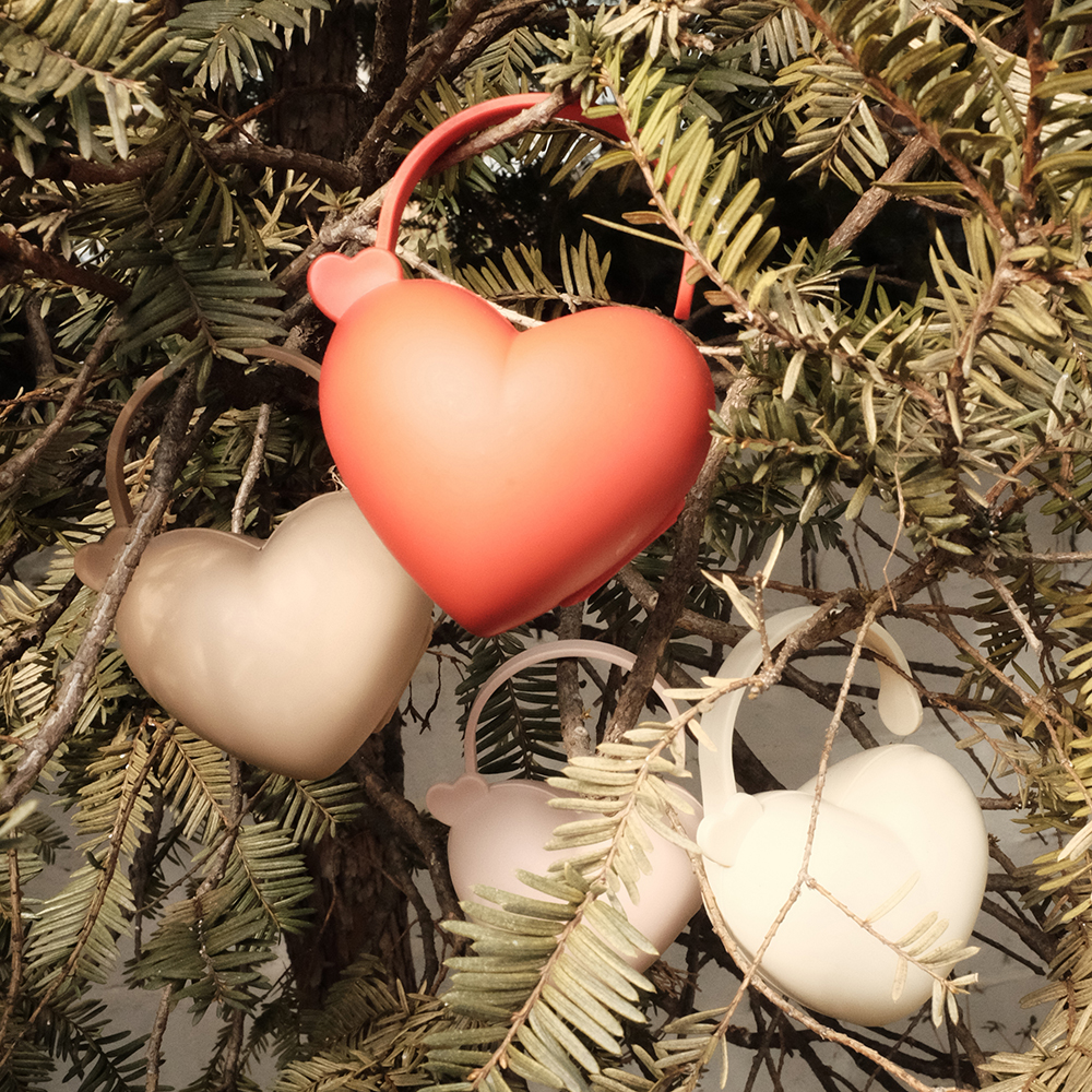 티지엠 하트 쪽쪽이 보관케이스 베리레드 - 상세 이미지 3