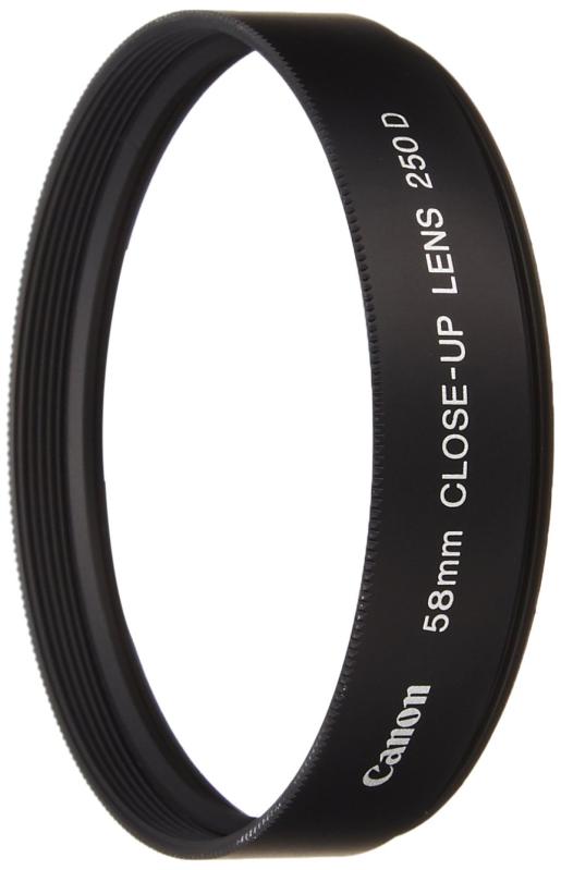 캐논 Canon 클로즈업 카메라 렌즈 250D 58mm - 상품 이미지