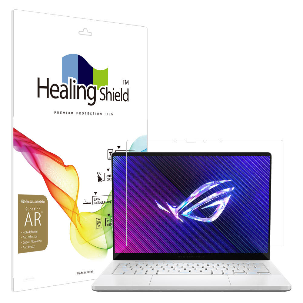 제피러스 G14 AR 고화질 필름 부착 이미지