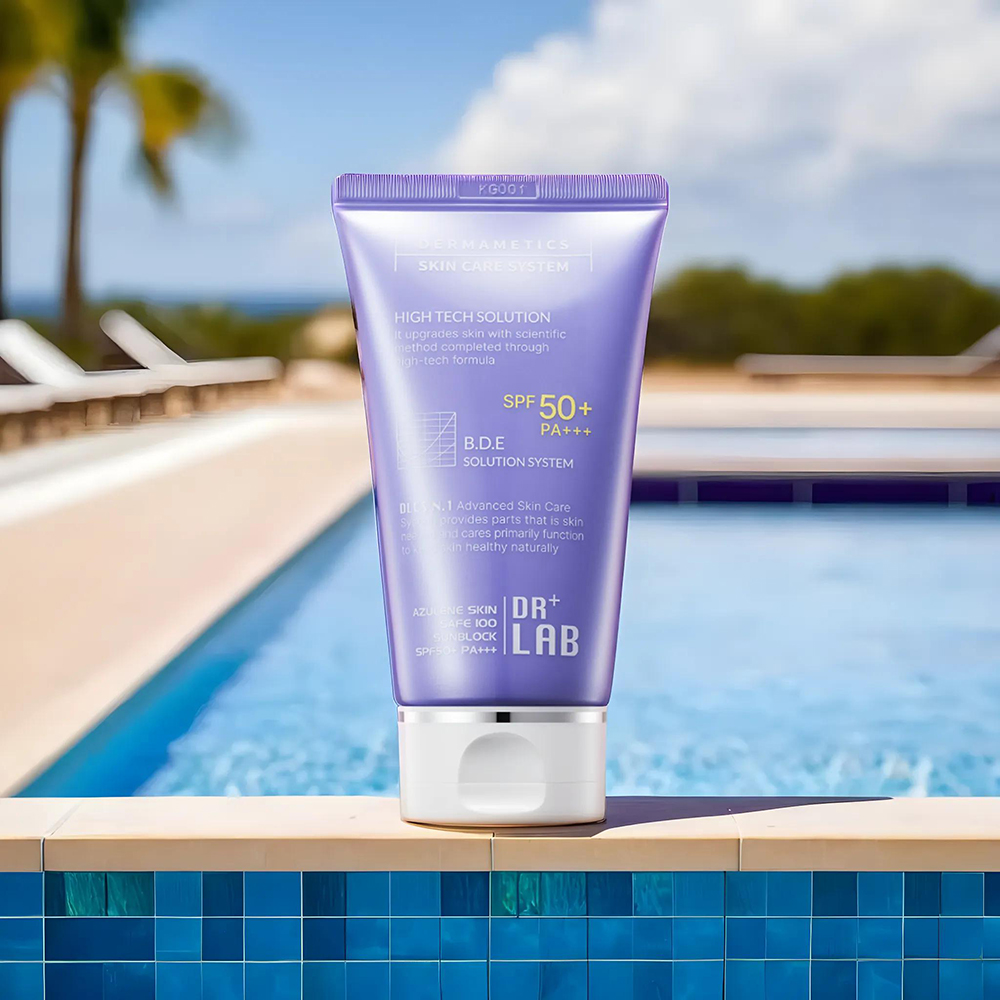 닥터랩 아줄렌 스킨 세이프 100 선블럭 (SPF50+) PA3 100ml 3개, 선크림 썬크림 - 상세 이미지 4
