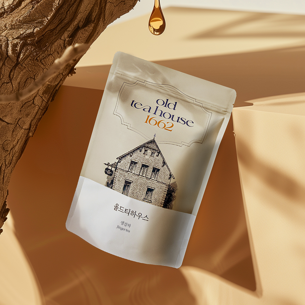 생분해 생강차 티백 HACCP 전통차 50개입