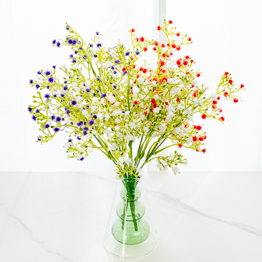 할메이드 생화같은 조화 꽃 hf35 안개꽃 1p 제품 이미지