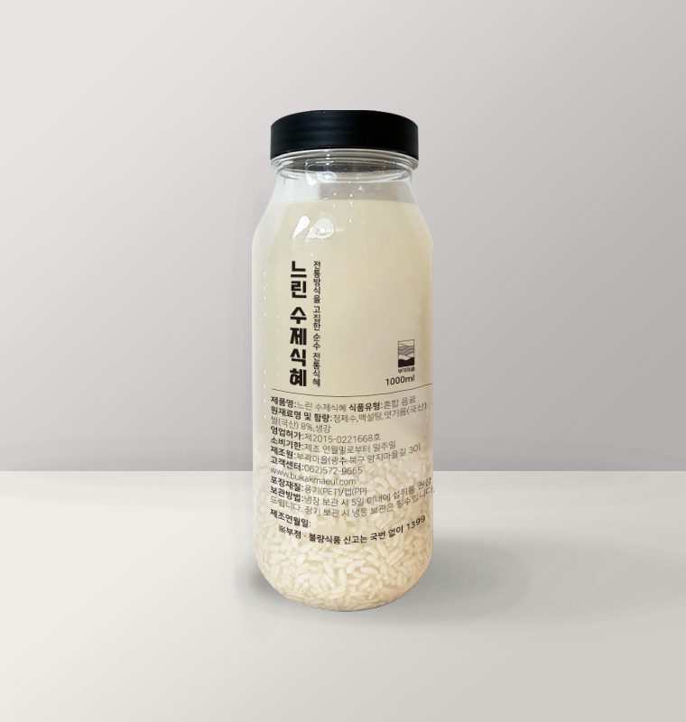[ 1+1 / 전통수제식혜 ] 부각마을 느린식혜 1,000ml - 상품 이미지