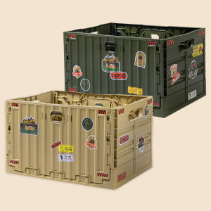 카고컨테이너 캠핑 오픈형 폴딩박스 테이블 다용도 수납 멀티상자 접이식 트... 운동러 솔직 후기 | 실사용 리뷰 - 상품 이미지 3