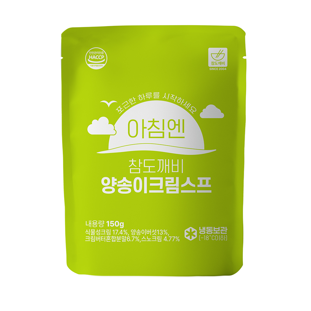 참도깨비 양송이 크림스프150g 8봉 이미지 7