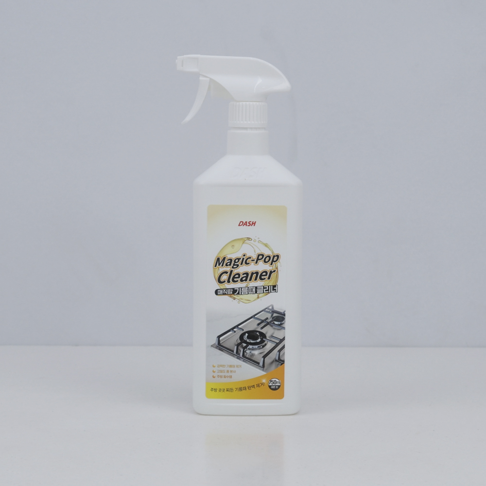 대쉬랩 매직팝 기름때 클리너 주방 렌지 인덕션 청소세제 750ml, 2개 - 상세 이미지 5