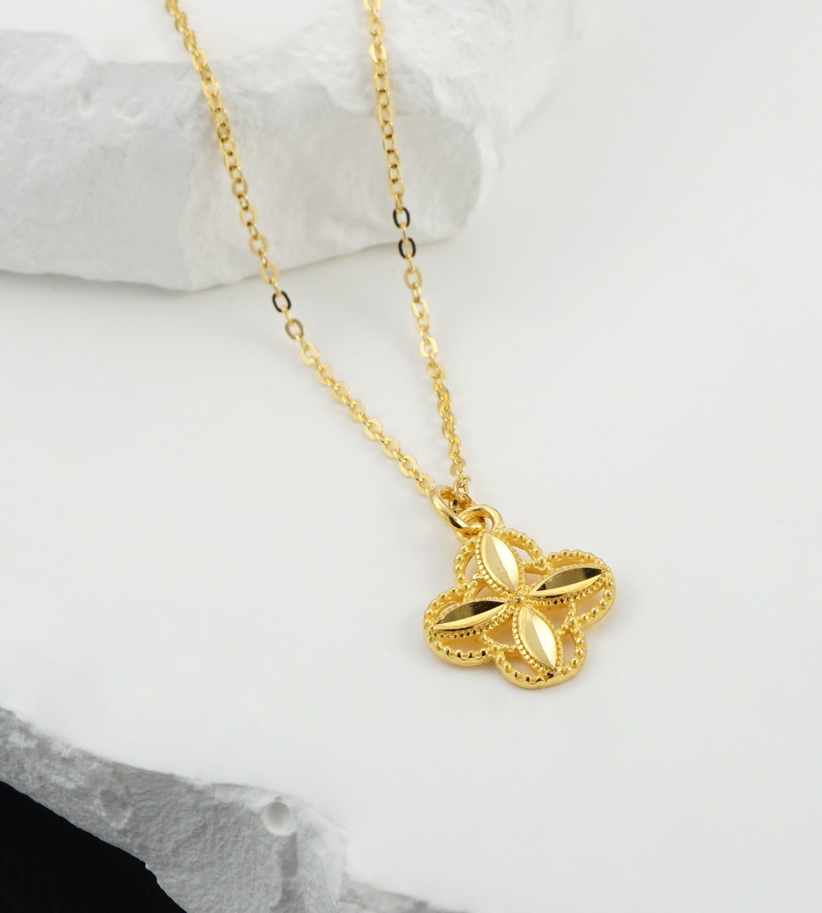 24k 순금 르온크로바 목걸이 3.75g
