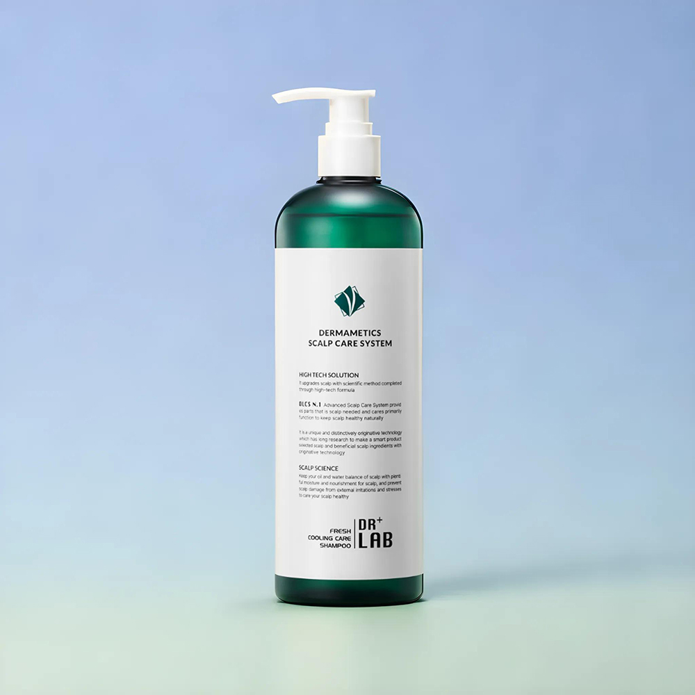 닥터랩 프레쉬 쿨링 케어 샴푸 500ml 예민성 속건조 해결 더마코스메틱 - 상세 이미지 2