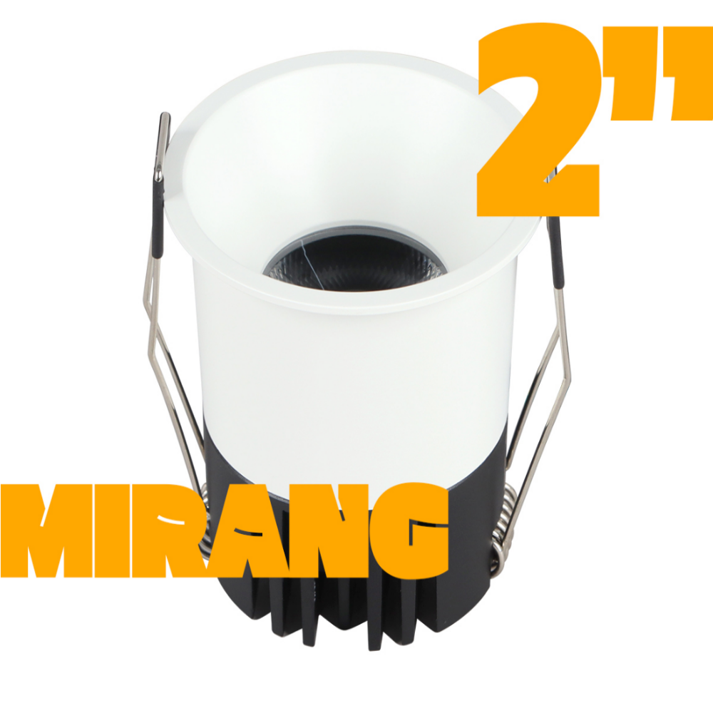 KS인증 LED 5CM(2인치) COB 다운라이트 매립등 매입등 8W, 전구색 - 상품 이미지