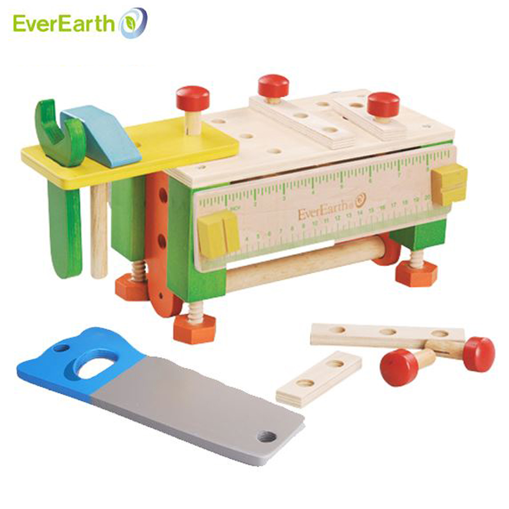 원목 공구놀이 세트 두 돌 아기 장난감 3살 4살 남자 아이선물 에버어스 공구상자