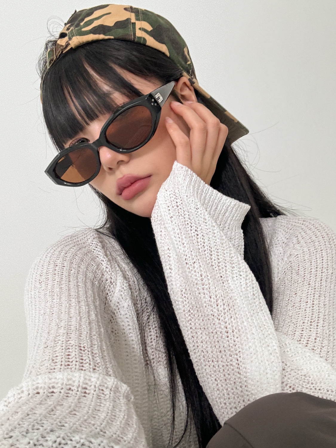 실버 유라인 캣츠아이 자외선차단 UV400 선글라스 6color 상세 이미지 12