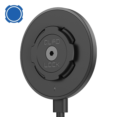[한국자전거총판] 쿼드락 Wireless Charging Head Car/Desk V2 - 상품 이미지