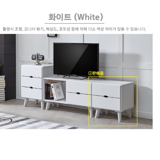 원목 미니 서랍장 안방 침실 소형 양말 우드 서랍장 속옷장 - 상세 이미지 2