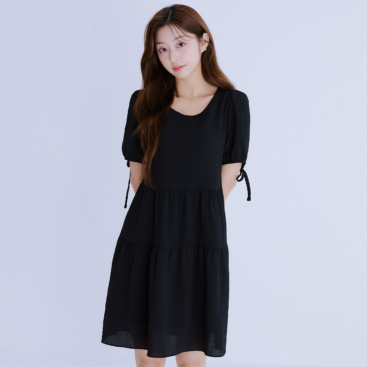 [N배송] 로엠 라운드넥 캉캉 원피스 RMOWE37R99 이미지 3
