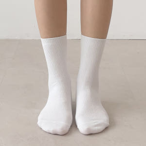 무지양말 골지 여성 중목 패션양말 84색상 솔직 후기 | 실사용자 리뷰 분석 - 상품 이미지 3