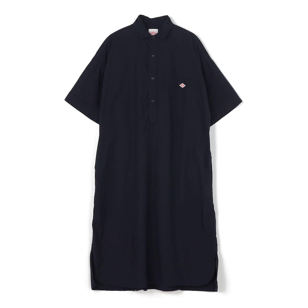 단톤 원피스 WOMEN'S COTTON POPLIN PULLOVER SHIRT DRESS 25SS 반팔 셔츠 DNB251L203-0001 - 상세 이미지 2