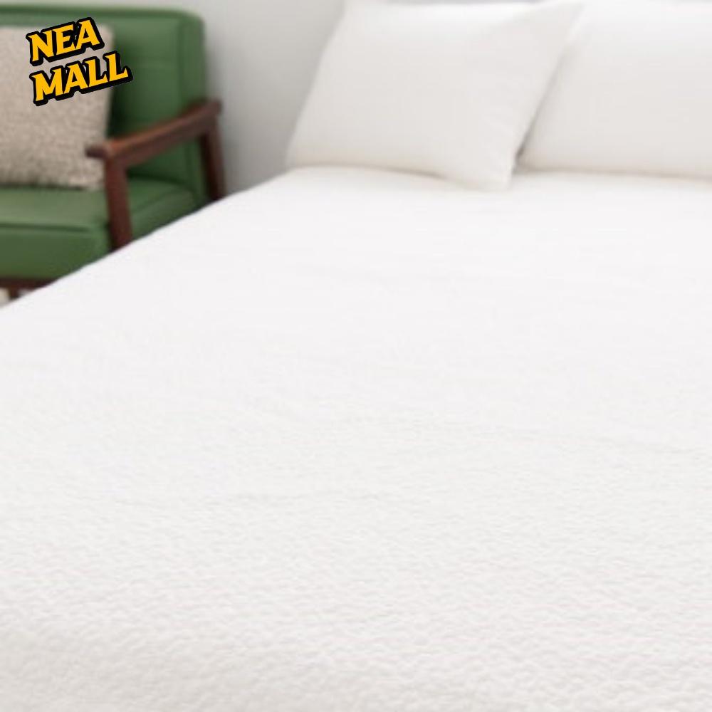 화이트 순면 여름이불 무지 순면 워싱 여름패드