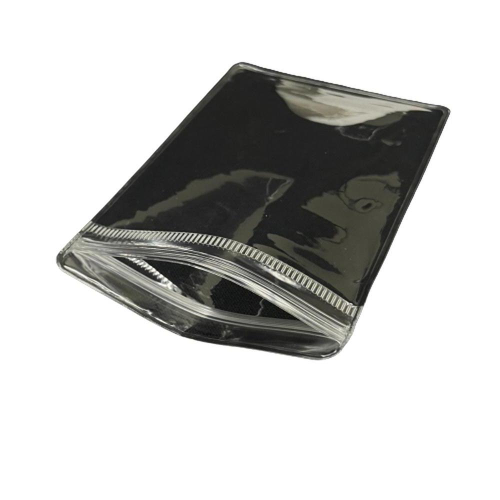 투명 PVC 지퍼백 액세서리 정리 8x12cm, 100매, 1개