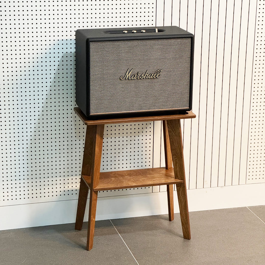 양장박웍스 마샬 스피커 스탠드 워번 3 2 1 우드 받침대 고급 거치대 제품 이미지