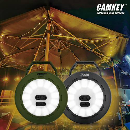 캠키 캠핑랜턴 구성환 줄전구 감성 무드등 릴라이트 차박 줄조명 LED 낫마인 충전식 조명