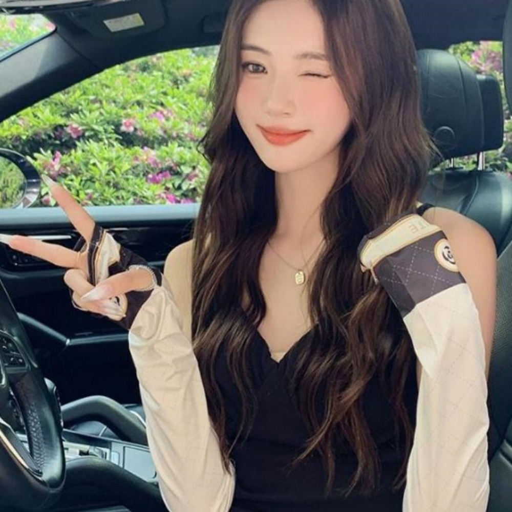 차량용팔토시 헐렁한 시원한 운전 레이스 쿨토시 이미지 7