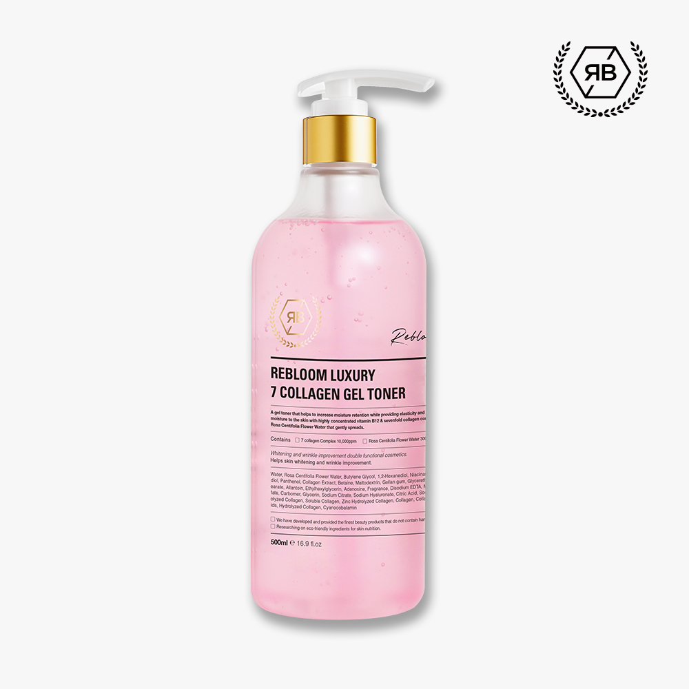 리블 리블룸 럭셔리 7 콜라겐 겔 토너 500ml 대용량 에센스토너 코스메슈티컬 - 상품 이미지