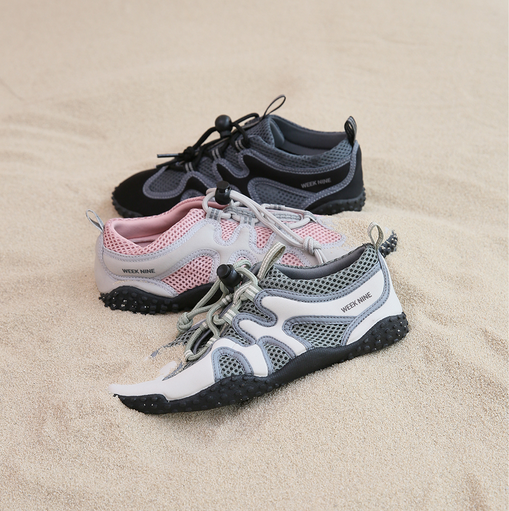 위크나인 아쿠아슈즈 남자 여자 워터파크 수영 물놀이 신발 워터슈즈 페더 - 상세 이미지 5