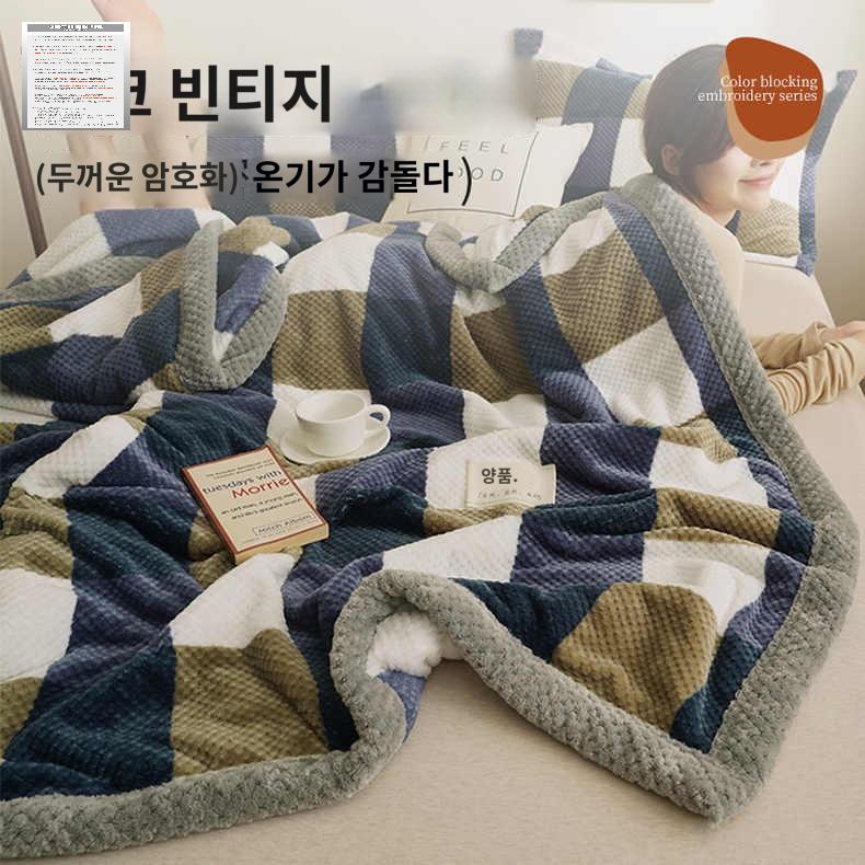 차박준비물 블랭킷 캠핑 담요 겨울 차박용 이불 - 상세 이미지 2