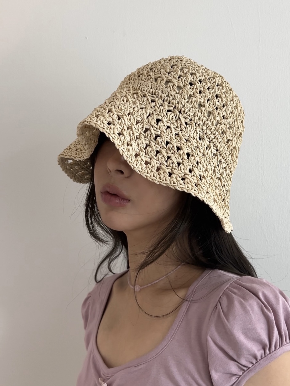 모아나 지사 비치 모자 여름 벙거지모자 서핑 버킷햇 캠핑 휴양지룩 상세 이미지 23
