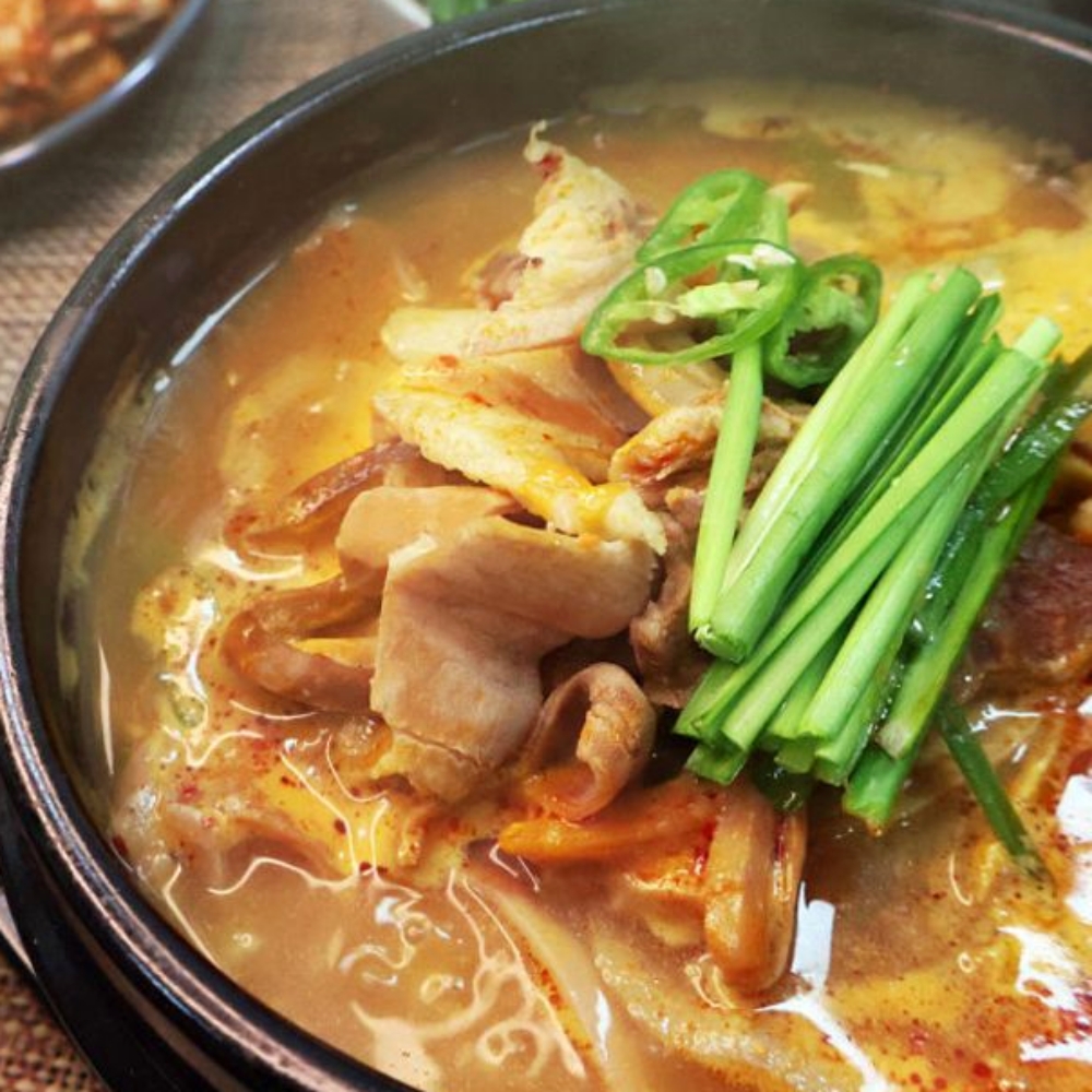 대량 마트 옛 국민시장 진양식당 얼큰 돼지국밥 : 서치플레이스8