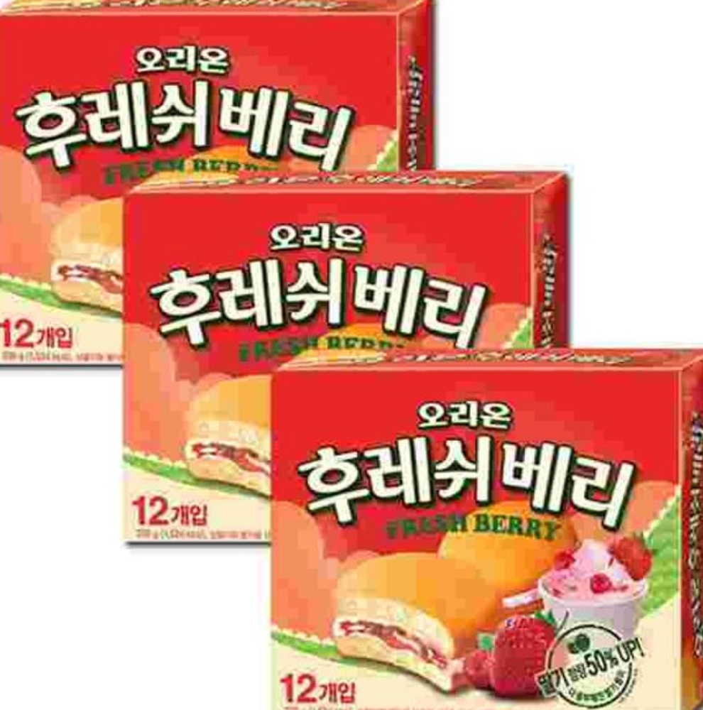 대량 마트 336g 후레쉬베리 3개 36개입 336g : 서치플레이스8