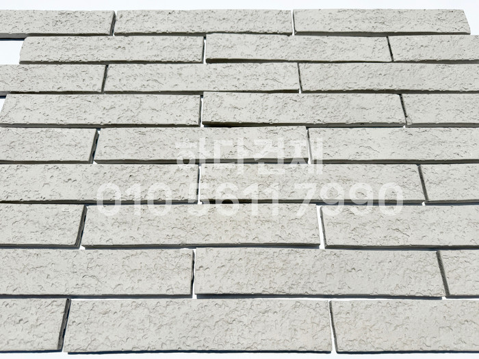 점토타일 쇼트 280x50x12T 라이트그레이 / 하다건재