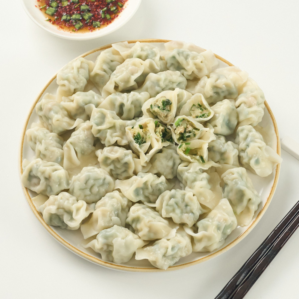 국내산 한돈 얇은 만두피 물만두 1.35kg(약 150개) 1팩 - 메인 이미지