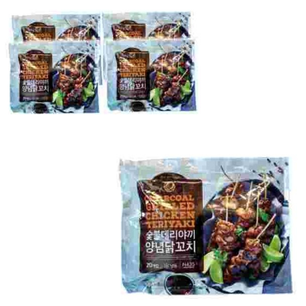 대량 마트 데리야끼 숯불 닭꼬치 800g 4개 : 서치플레이스8