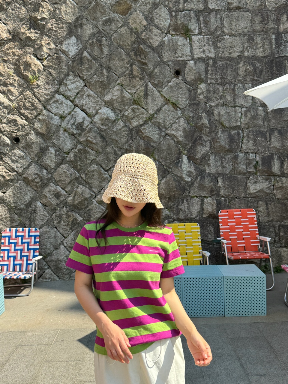 모아나 지사 비치 모자 여름 벙거지모자 서핑 버킷햇 캠핑 휴양지룩 상세 이미지 4