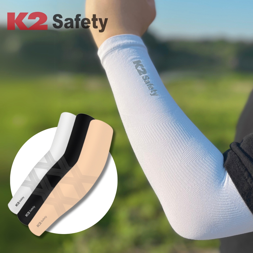 K2 쿨토시 골프 팔토시 무봉제 국산 UV 자외선차단 여름 테니스 자전거 러닝 암슬리브