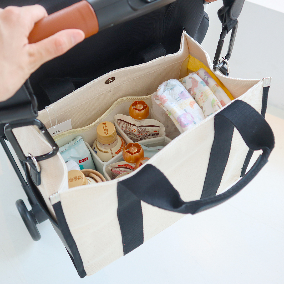 마베비 기저귀가방 캔버스 백 토트백 숄더백 크로스백