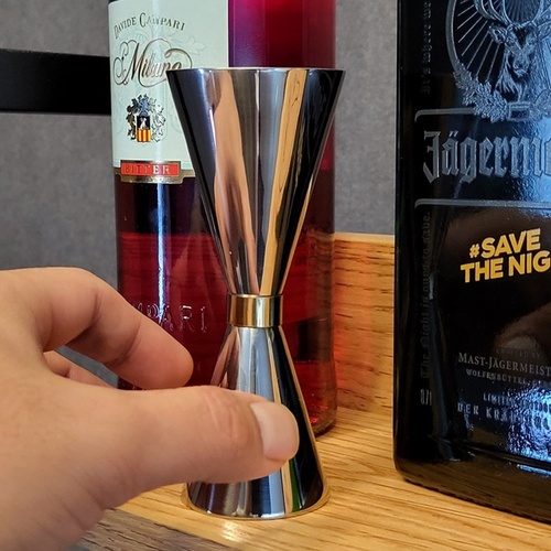 칵테일 지거 하이볼 계량컵 위스키지거 홈텐딩 도구 바텐더용품 30/45ml - 상품 이미지