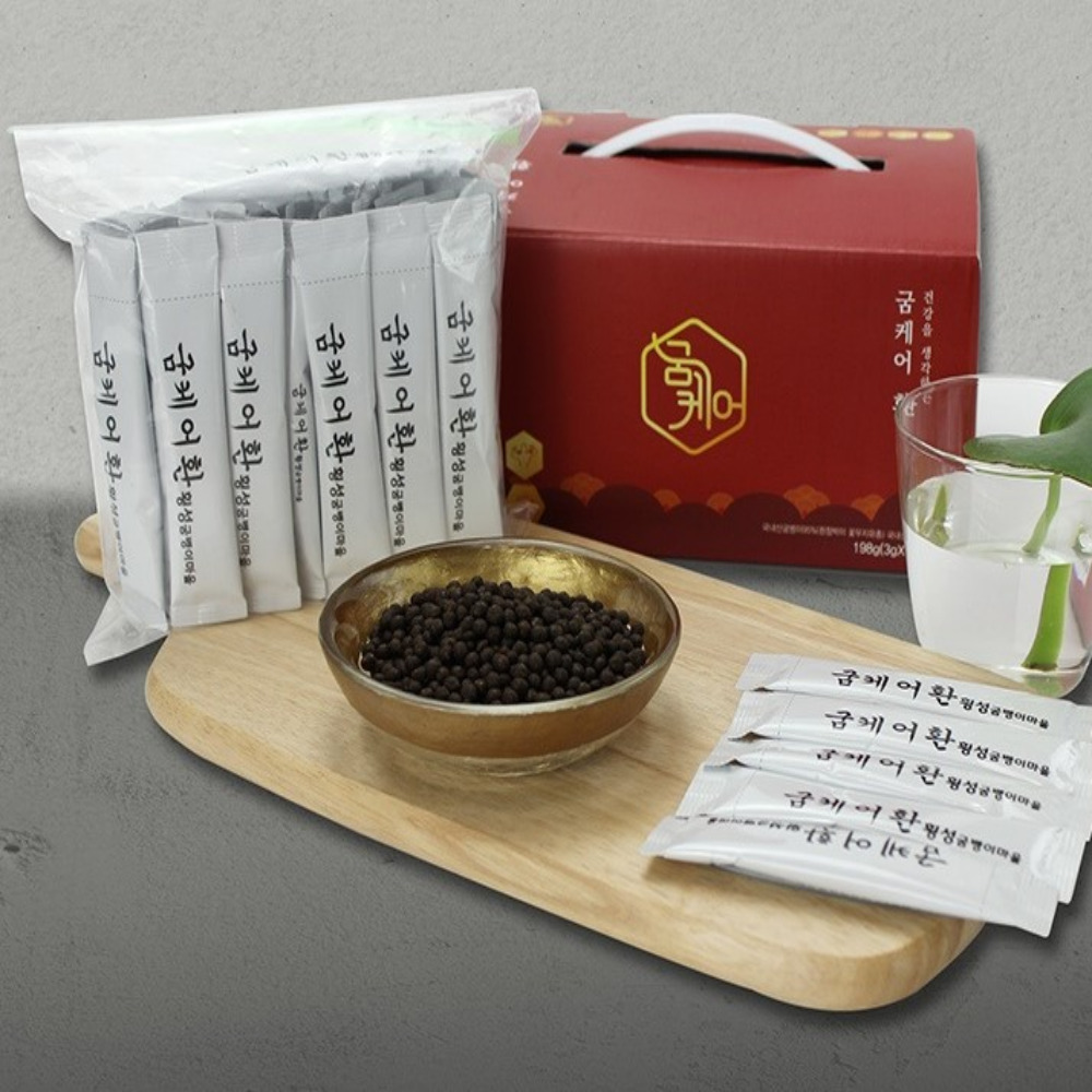 굼벵이환 꽃뱅이 꽃벵이 효능 굼케어환 3g 66포 - 메인 이미지