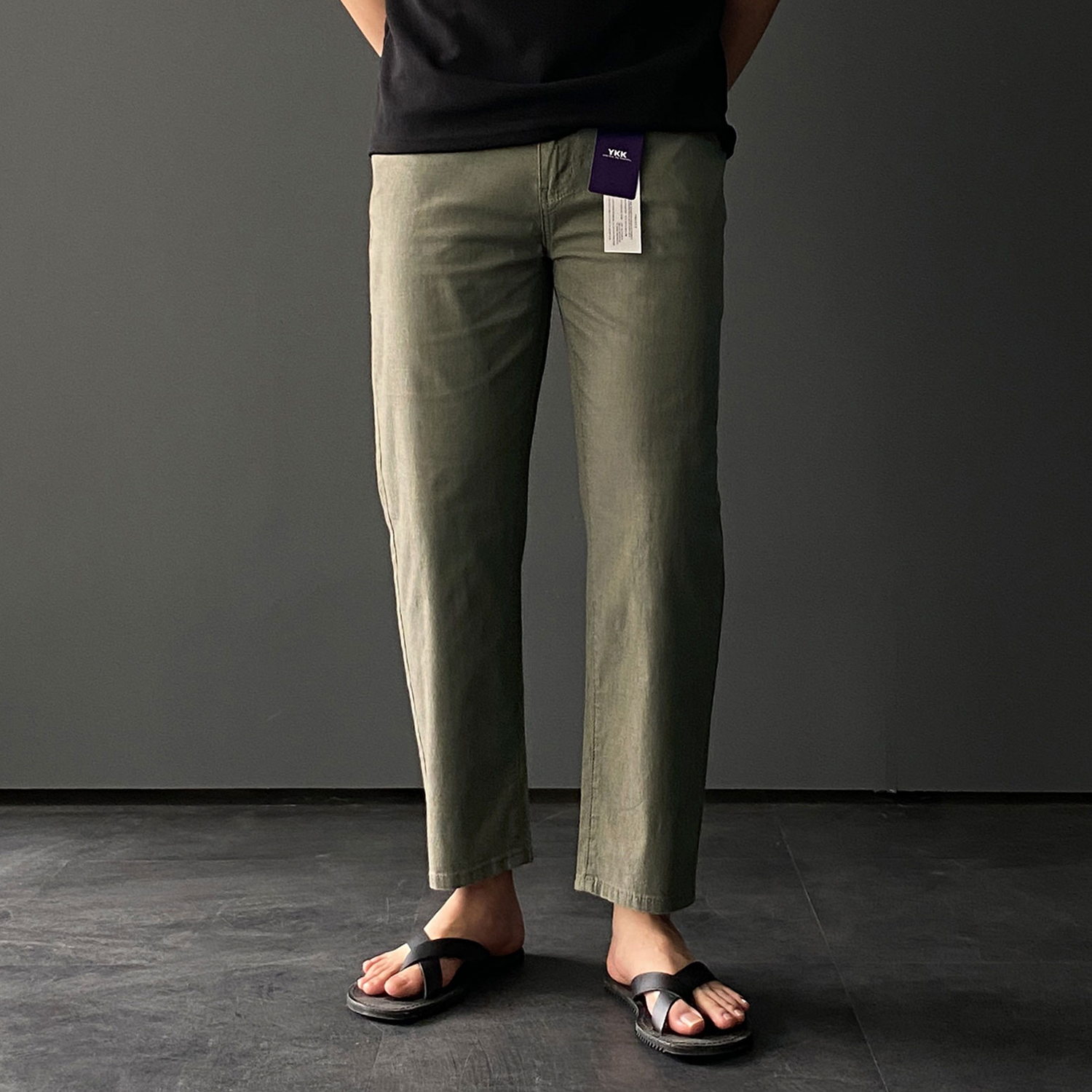 남자여름슬랙스 남자린넨팬츠 - 상세 이미지 4