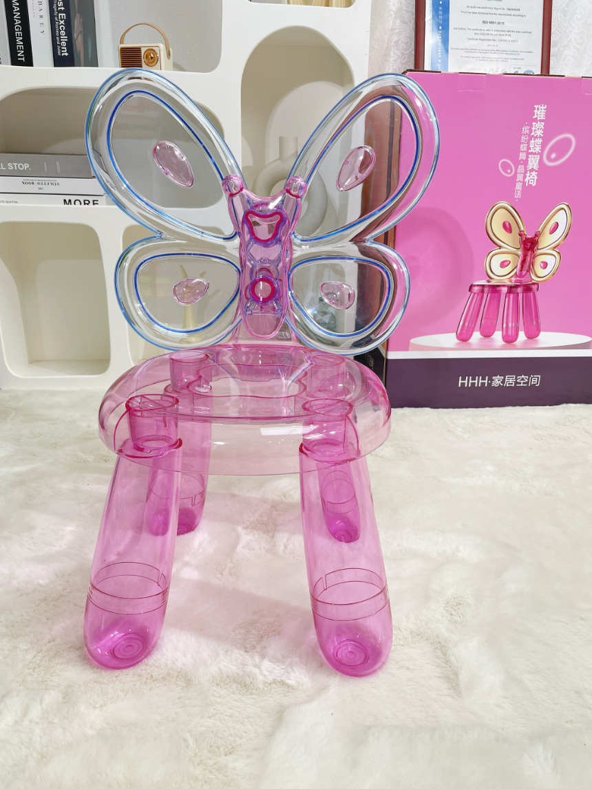 나비 의자 인테리어 나비 디자인 식탁 등받이 플라스틱 인스타그램 의자 이미지 7