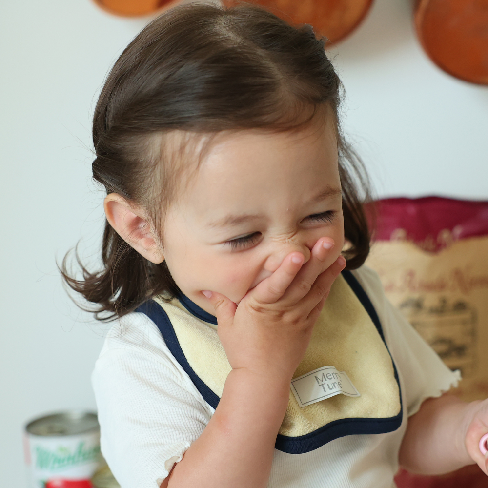 메리튠 아이코닉 테리 베이비빕 신생아 아기 이유식 턱받이 침받이 스카프빕